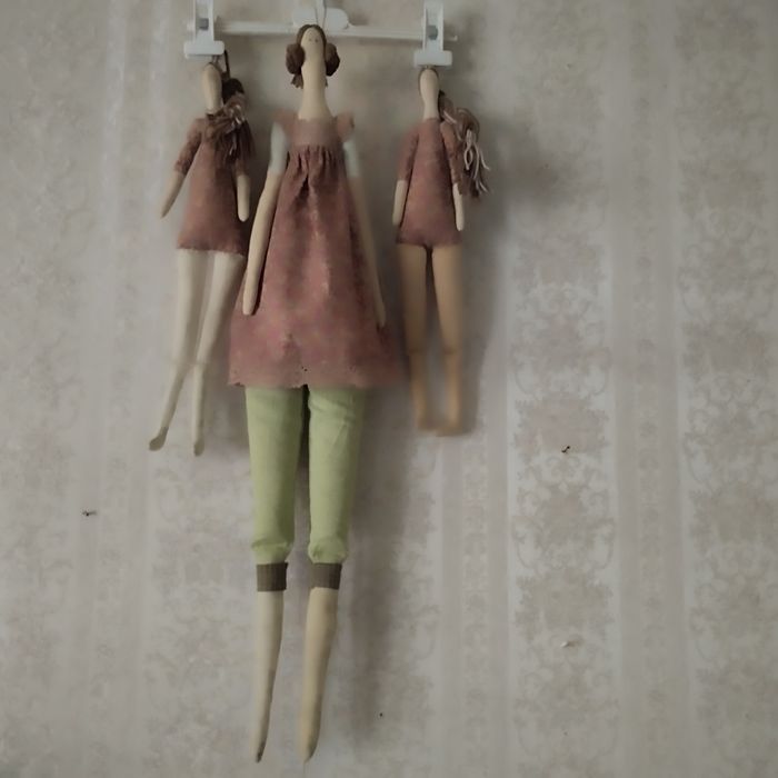 Кукла из ткани .