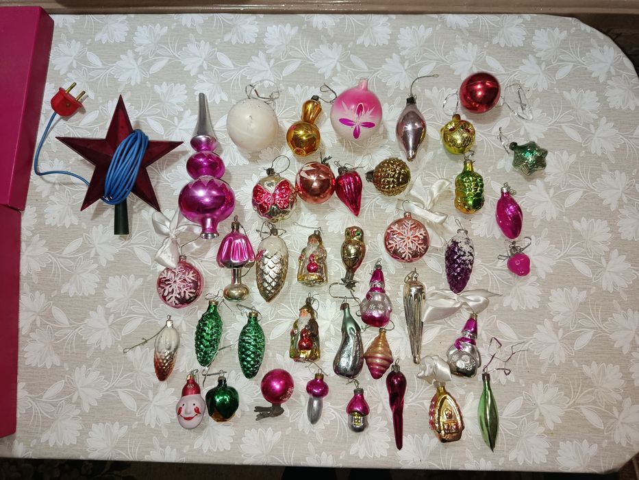 Ёлочные игрушки советские СССР