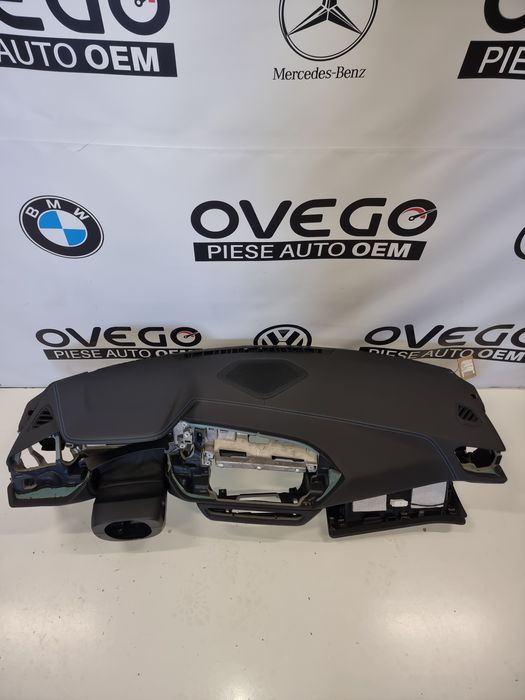 Bmw Z4 G29 plansa bord piele + cusatura albastra / cod-3013853200 OEM