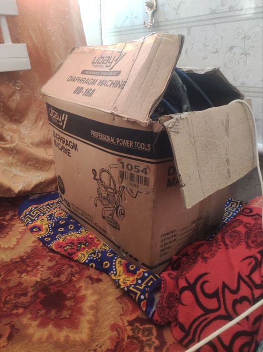 Компрессор вагнер еки мәрте ислетилген таза