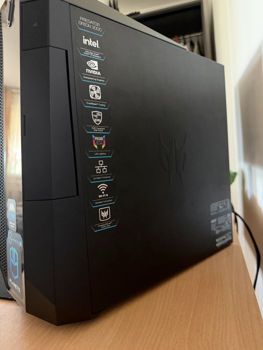 Vand / schimb PC gaming rtx 3060 12gb,  512 ssd, 16 gb ram acer predator