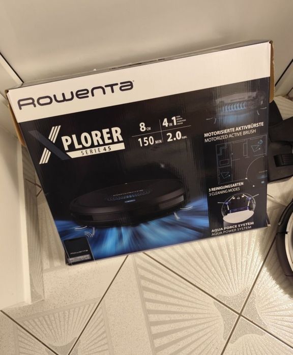 Robot aspirator mop smart wifi Rowenta Xplorer ca nou !