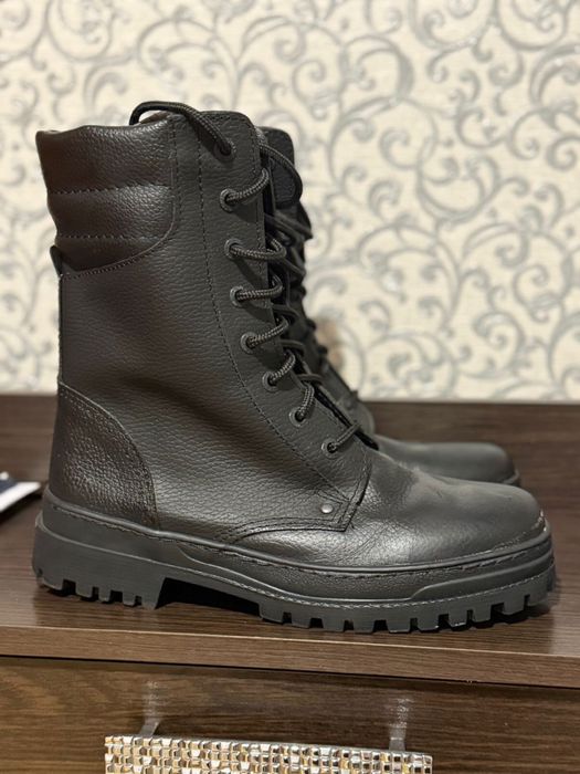 Берцы с цигейкой