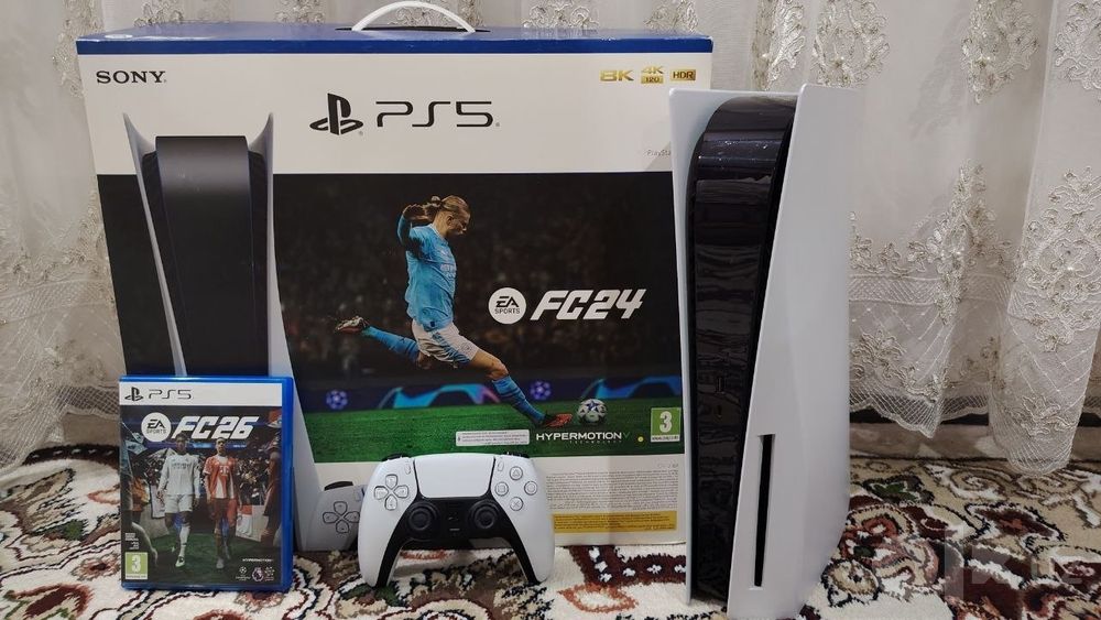 Playstation 5 Fat дискаводим 825.gb состояние идеальное 2 джостик