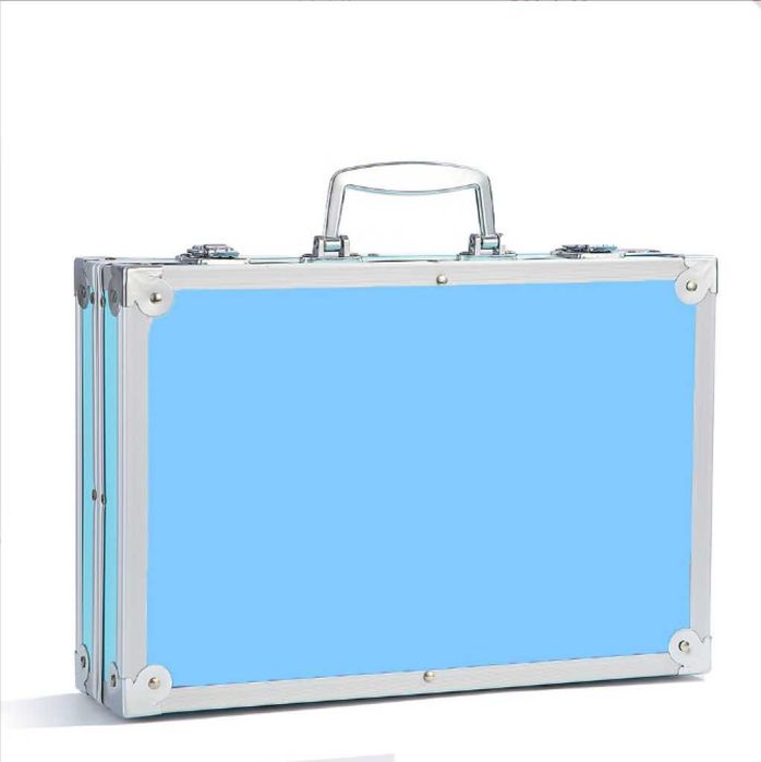 Куфар за рисуване от 145 части - голямо разнообразие от цветове