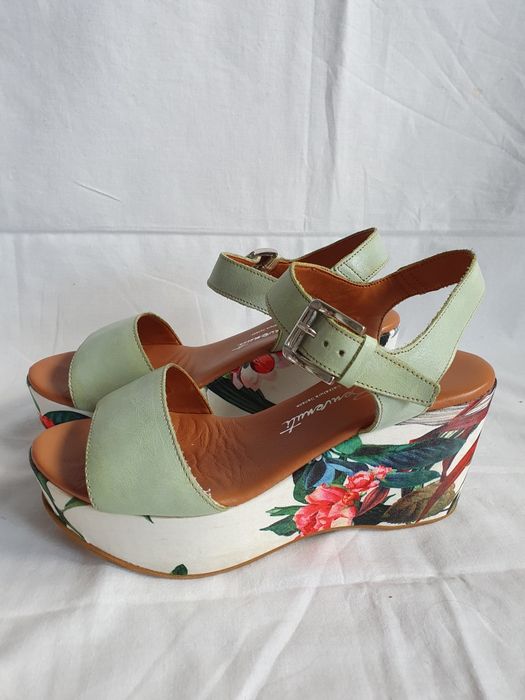 Sandale cu platforma Benvenuti 37 piele naturala