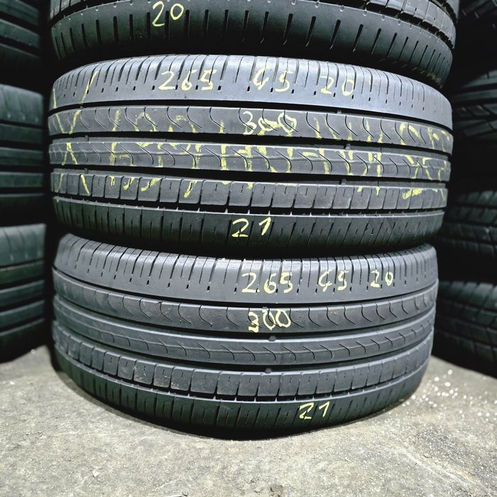 2x 265/45/20 VARA PIRELLI 2021 Stare excelentă
