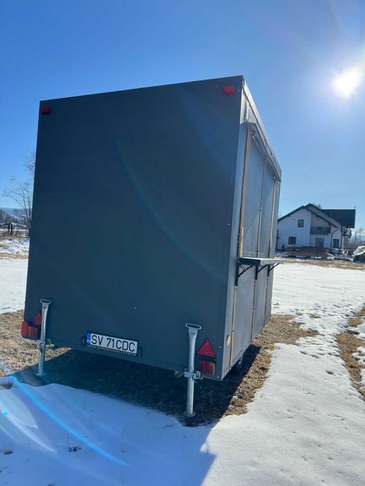 Rulota comercială 3*2m 750kg perfectă