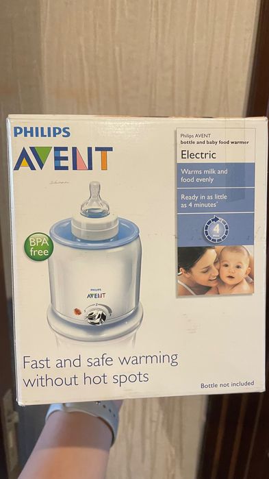 Нагреватель для деткой бутылочки/смеси. Avent Philiphs