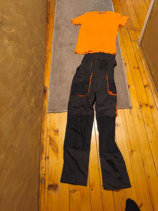 Нов работен гащеризон(М) и обувки(N42)+тениска