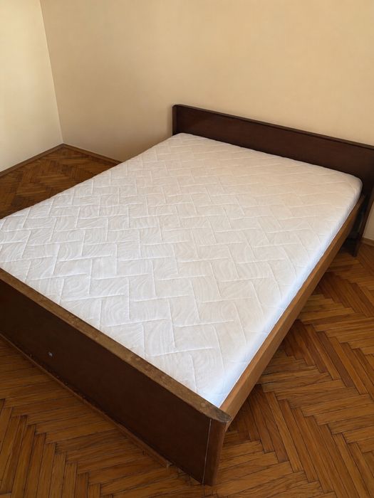 КАТО НОВ матрак от пяна Тед 144 х 190, 16см височина + подматрачни рамки