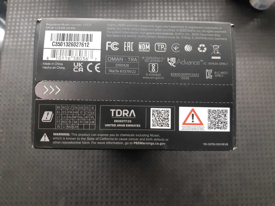 Екшън камера GoPro - HERO 12, Black Accessory Bundle