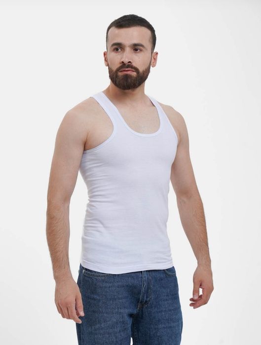 Erkaklar uchun choksiz mayka (optom)