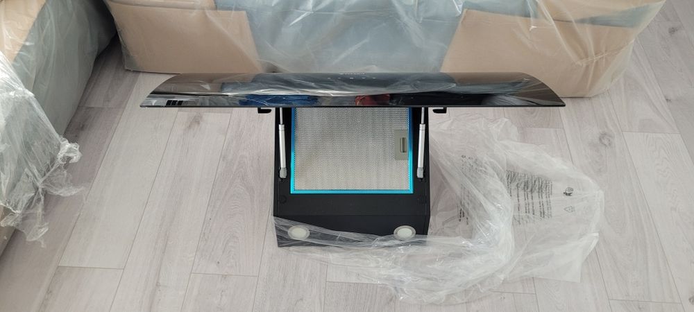 Hota decorativa Pyramis sticla 90 cm