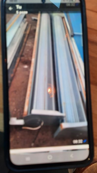 Grilaje metalice tip rulou cu lamele metalice perforate