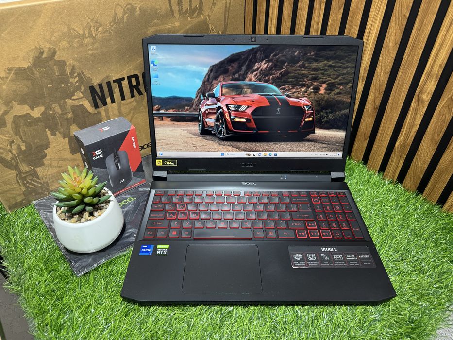 Игровой Ноутбук Acer Nitro 5 Core i7-11800H/16GB/SSD512GB/RTX3050-4GB