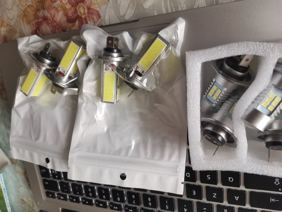 Becuri h 7 led de putere mare