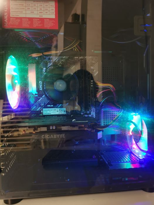 Unitate PC Calculator GAMING Ryzen 5 3600, 16 GB RAM , Rx 5700xt 8 GB