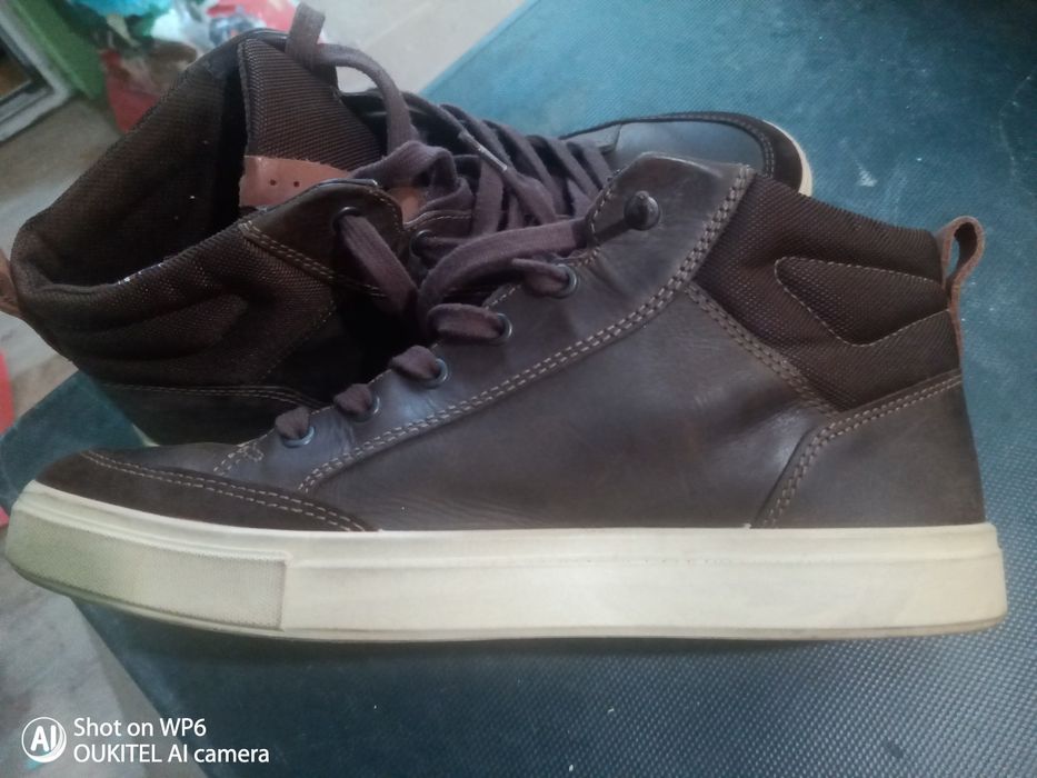 Зимни боти ECCO от естествена кожа