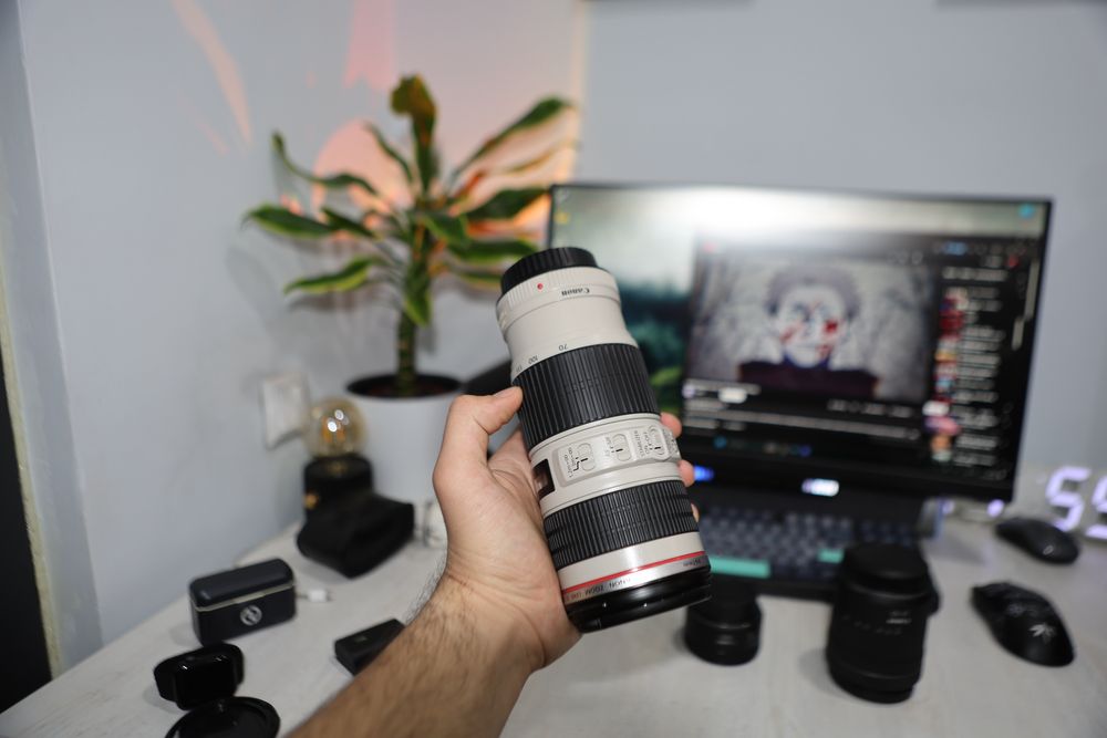 Obyektiv sotiladi canon ef 70 ga 200 usm Stab ideal sostoyaniya