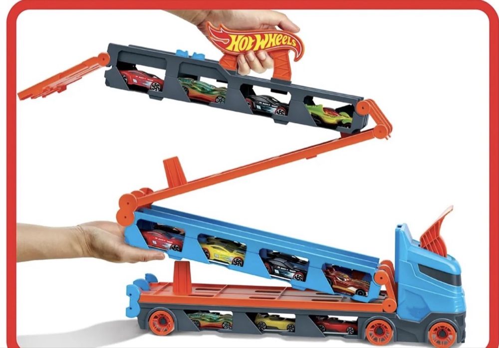 Camion Pista Lansator Hot Wheels Hauler