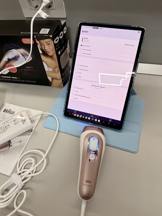 Epilator IPL Braun Skin i-expert, ca nou!