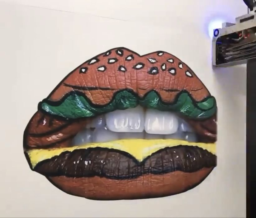 Vertical Wall Printer