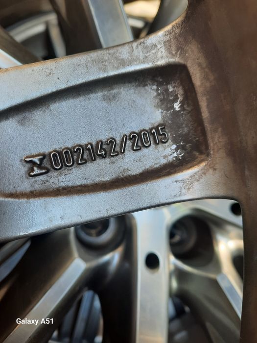 Ляти джанти с гуми за БМВ 5×112,18цола