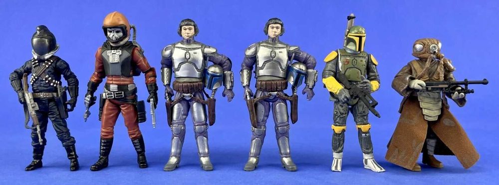 STAR WARS Jango Fett’s SLAVE 1 Bane Malar Zuckuss Action фигурки