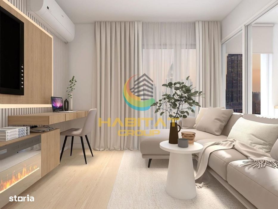 Apartament cu 3 camere langa statia de metrou, Strada Biruintei, imobi
