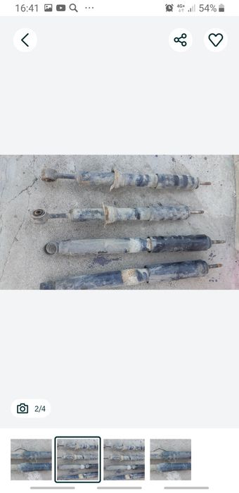 Амортизатор на Лексус GX -470.