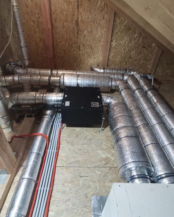 Вентиляция, вытяжка, приточка любой сложности