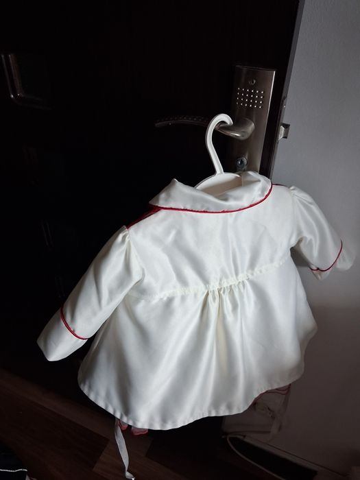 Rochie cu maneci luni si palton