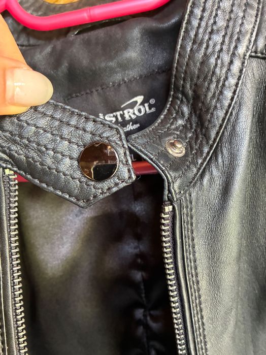 Ново кожено яке, черно преходно