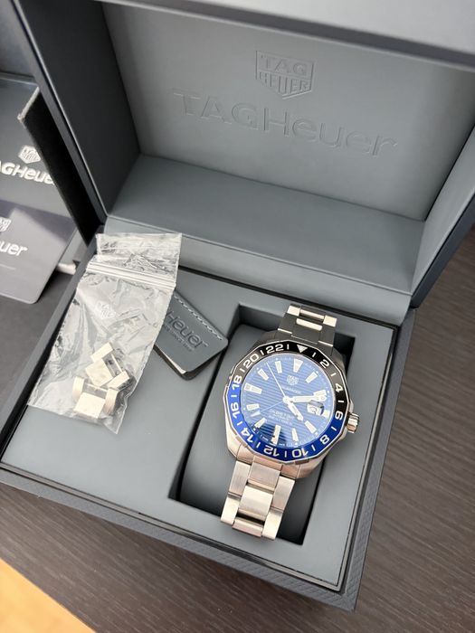 TAG Heuer Aquaracer 300M GMT Calibru 7 Batman