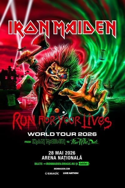 2 bilete IRON MAIDEN