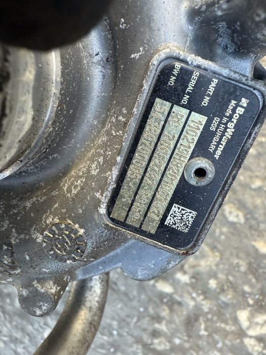 Турбо NISSAN QASHQAI J11 1,6HDI Euro 5 2015г