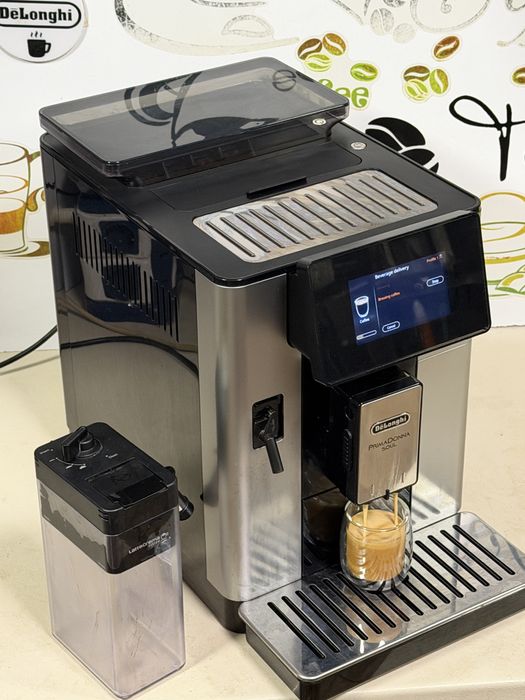 Кафемашина кафе автомат delonghi PrimaDonna SOUL с гаранция