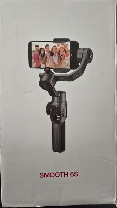 Sistem Stabilizator Zhiyun n Smooth 5S AI Pro Gimbal Combo cu 3 Axe si