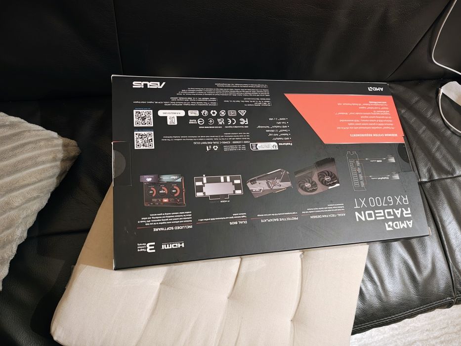 ASUS Radeon RX 6700 XT DUAL OC – Nouă, Sigilată