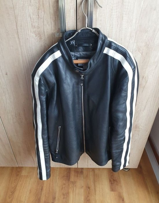 Geaca moto M.JULIAN Wilsons leather negru.