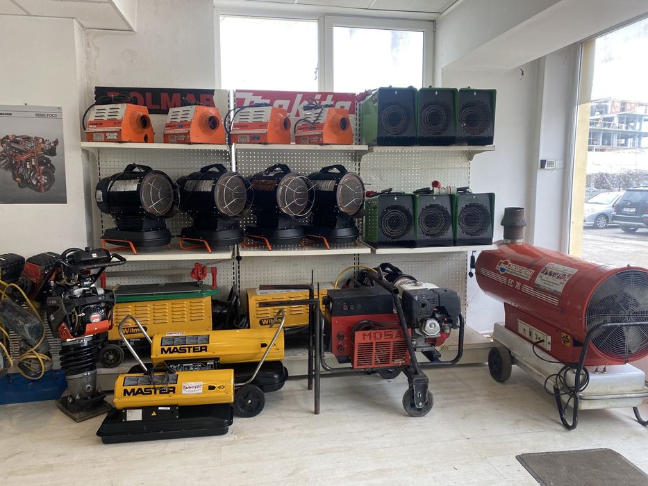 Aeroterma motorina trifazica mai compactor placa compactoare ghilotin