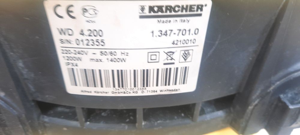 Водоструйка Karcher k7.20 3kw160bar БронзГлава Супер Силна