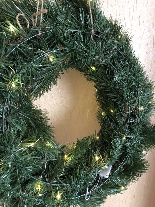 Хвойный венок 60см