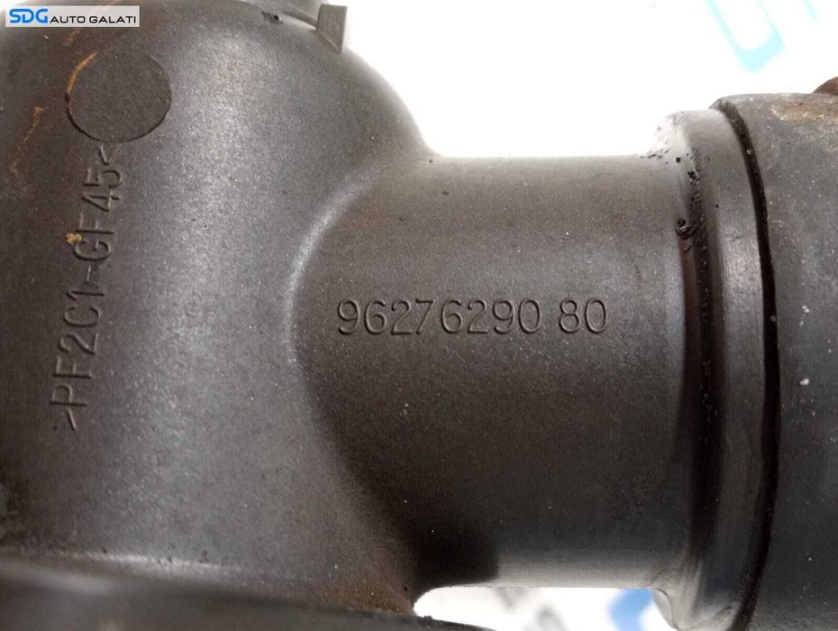Conducta Apa Lichid Racire Motor Antigel Citroen C2 1.6 HDI 2003 - 2009 Cod 9627629080 [M5391]