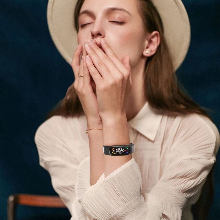 Текстилна каишка с велкро за Xiaomi MiBand 3 | 4 | 5 | 6 | 7