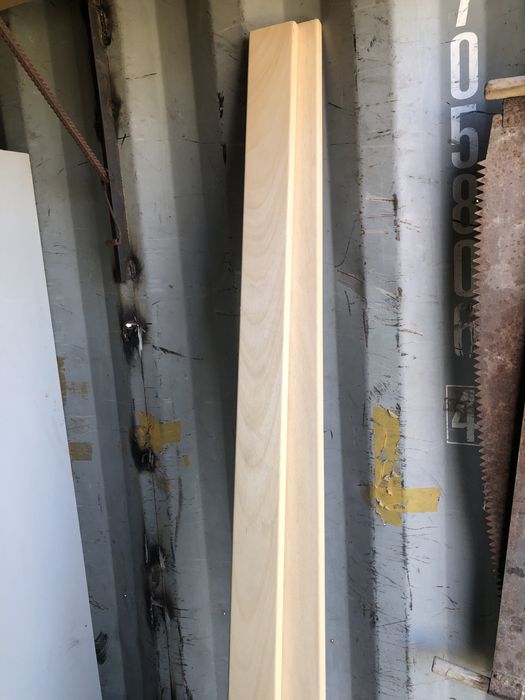 Полок абаши (африканский дуб для бани)