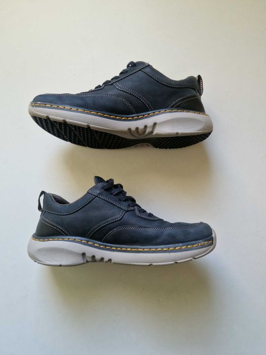 Clarks Pro Lace оригинални обувки от естествена кожа