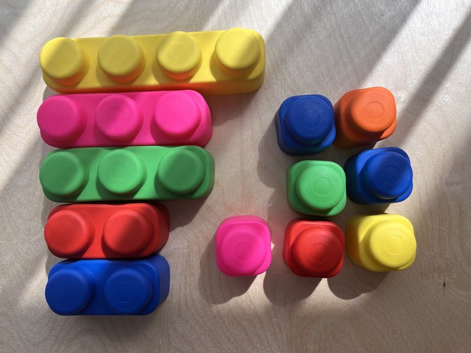 Мягкий конструктор кирпичики