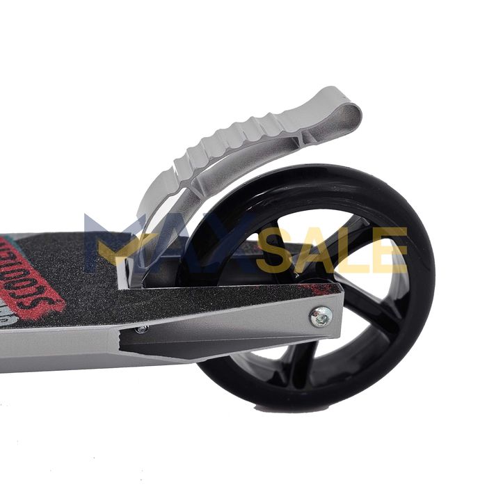 Детска тротинетка сгъваема скутер scooter сива триколка колело дете